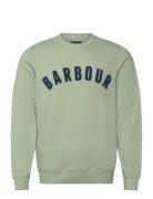 Barbour Prep Logo Crew Neck Sweatshirt Tops Sweat-shirts & Hoodies Swe...