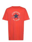 Te-S/S Tee Tops T-shirts Short-sleeved Orange Converse