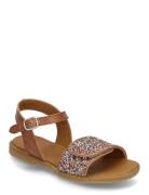 Sandals - Flat - Open Toe - Op Shoes Summer Shoes Sandals Brown ANGULU...