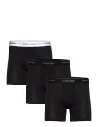 Boxer Brief 3Pk Bokserit Black Calvin Klein