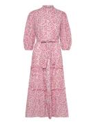 Kate Long Dress Polvipituinen Mekko Pink A-View