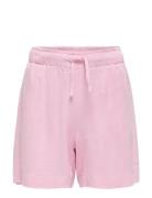 Kogsiesta Pullup Linenbl Shorts Pnt Noos Bottoms Shorts Pink Kids Only
