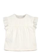 T-Shirt .-- Anita Tops Blouses & Tunics White Mango