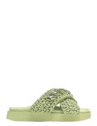 Woven St S Matalapohjaiset Sandaalit Green Inuikii