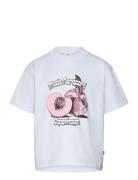 Dry Single Tristi Tee Tops T-shirts Short-sleeved Blue Mads Nørgaard