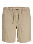 Jpstjaiden Jjcampaign Hybrid Bondi Mni Bottoms Shorts Beige Jack & J S