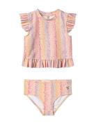 Swim Set 2-Piece Alma Bikinit Pink Wheat