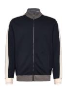 Taped Full Zip Track Top Tops Sweat-shirts & Hoodies Sweat-shirts Blac...