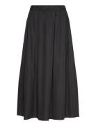 Jorina Skirt Polvipituinen Hame Black Stylein
