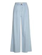 Pd-Drew Denim Pant Bottoms Jeans Wide Blue Pieszak