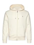 Double-Knit Full-Zip Hoodie Tops Sweat-shirts & Hoodies Hoodies Cream ...