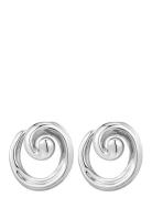 The Seashell Coil Studs- Silver Accessories Jewellery Earrings Studs S...