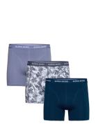 Cotton Stretch Boxer 3P Bokserit Blue Björn Borg