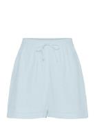 Pcsastina Hw Shorts Wvn Msa Bc Bottoms Shorts Casual Shorts Blue Piece...