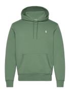 Double-Knit Hoodie Tops Sweat-shirts & Hoodies Hoodies Green Polo Ralp...