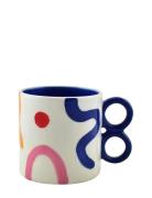 Krus - Sara - Pintura Locura Home Tableware Cups & Mugs Coffee Cups Mu...