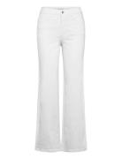 Jdyfelina-Fina Hw Wide Whitejns Dnm Bottoms Jeans Flares White JDY