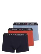 3P Trunk Bokserit Multi/patterned Tommy Hilfiger