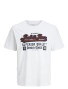 Jjelogo Tee Ss O-Neck 2 Col Aw25 Sn Tops T-shirts Short-sleeved White ...