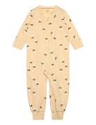 Pyjamas Pyjama Sie Jumpsuit Haalari Yellow Lindex