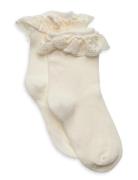 Nmfdertrud Sock Lil Sukat Cream Lil'Atelier