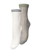 Zilla Sporty Cotta Sock 2 Pack Lingerie Socks Regular Socks Multi/patt...