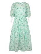 Nicecras Dress Polvipituinen Mekko Blue Cras