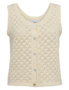 Nudarwina Top Tops Knitwear Cardigans Cream Nümph
