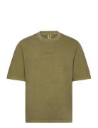 Center Chest Boxy R T Tops T-shirts Short-sleeved Green G-Star RAW