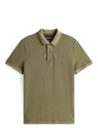 Garment Dye Reg Polo Tops Polos Short-sleeved Green Tommy Hilfiger