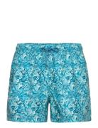 Borg Print Swim Shorts Uimashortsit Blue Björn Borg
