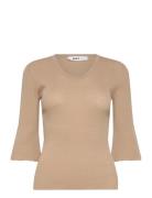 Lando - Cotton Base Tops Knitwear Jumpers Beige Day Birger Et Mikkelse...