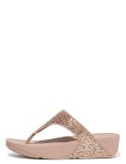 Lulu Glitter Toe-Thongs Matalapohjaiset Sandaalit Pink FitFlop