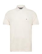 Mb Contrast Collar Cuff Reg Polo Tops Polos Short-sleeved Cream Tommy ...
