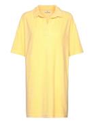 Jdyterry S/S Collar Dress Jrs Exp Polvipituinen Mekko Yellow JDY