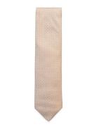 Tie Cm 6 Solmio Kravatti Beige HUGO
