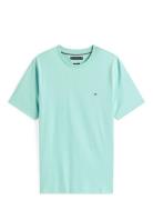 Ess Seasonal Reg Fit Solid Tee Tops T-shirts Short-sleeved Green Tommy...