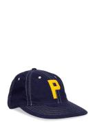 Felt-Patch Chamois Ball Cap Accessories Headwear Caps Grey Polo Ralph ...