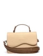 Crane Raffia Structure Bags Top Handle Bags Beige HVISK