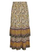 Yasgemma Hw Maxi Skirt - Fest Pitkä Hame Beige YAS