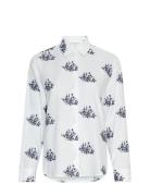Mschryan C Lla Shirt Emb Tops Shirts Long-sleeved White MSCH Copenhage...