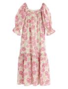 Dress Denise Maksimekko Juhlamekko Pink Lindex