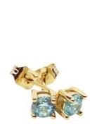 Beloved Ear Mini Aquamarine Accessories Jewellery Earrings Hoops Gold ...