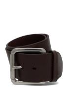 Vachetta Leather Wide Belt Vyö Brown Lauren Ralph Lauren