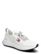Tjm Runner Knitted Matalavartiset Sneakerit Tennarit White Tommy Hilfi...