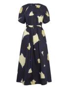 Juhlinta Kehäkukka Polvipituinen Mekko Navy Marimekko