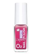 Minilack Oxygen Färg A806 Kynsilakka Meikki Pink Depend Cosmetic