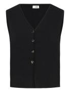 Jdyastra S/L Vest Knt Vests Knitted Vests Black JDY
