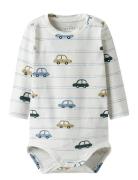 Nbmvroels Ls Body Box Bodies Long-sleeved White Name It