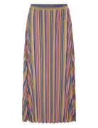 Onlalma Life Poly Plisse Skirt Aop Polvipituinen Hame Multi/patterned ...